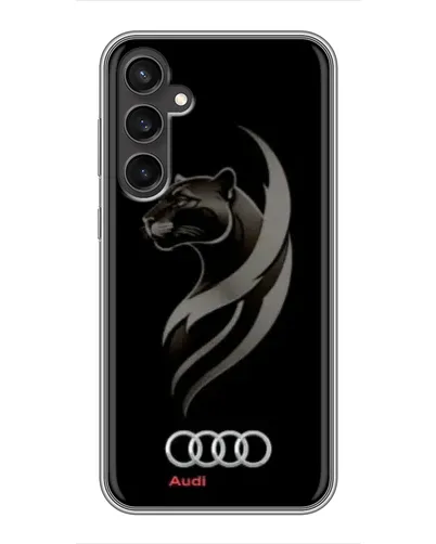 Чехол для Samsung Galaxy S23 с картинкой «Графика — пантера и Audi» Чехол для Samsung Galaxy S23 с картинкой «Графика — пантера и Audi»