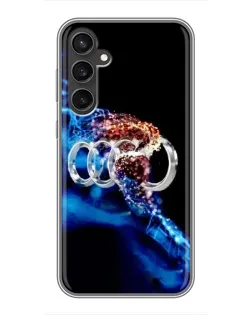 Чохол для Samsung Galaxy S23 з картинкою «Енергія лого Audi»