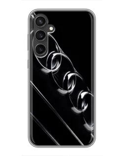 Чохол для Samsung Galaxy S23 з картинкою «Audi — абстрактні кільця»