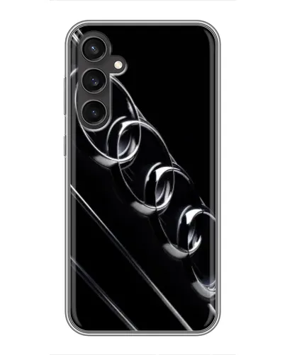 Чехол для Samsung Galaxy S23 с картинкой «Audi — абстрактные кольца» Чехол для Samsung Galaxy S23 с картинкой «Audi — абстрактные кольца»