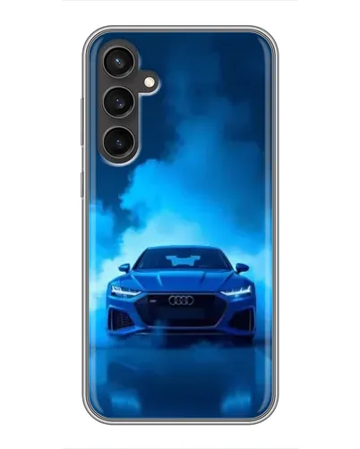 Чехол для Samsung Galaxy S23 с картинкой «Audi — голубая энергия» Чехол для Samsung Galaxy S23 с картинкой «Audi — голубая энергия»
