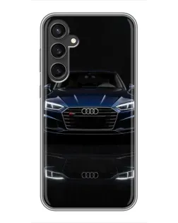 Чохол для Samsung Galaxy S23 з картинкою «Audi — нічне відображення»