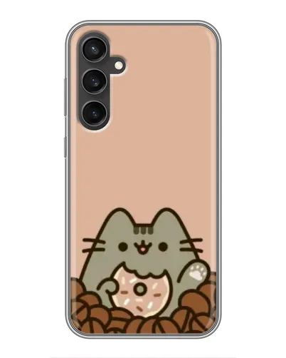 Чохол для Samsung Galaxy S23 з картинкою «Кавовий Пушин» Чохол для Samsung Galaxy S23 з картинкою «Кавовий Пушин»