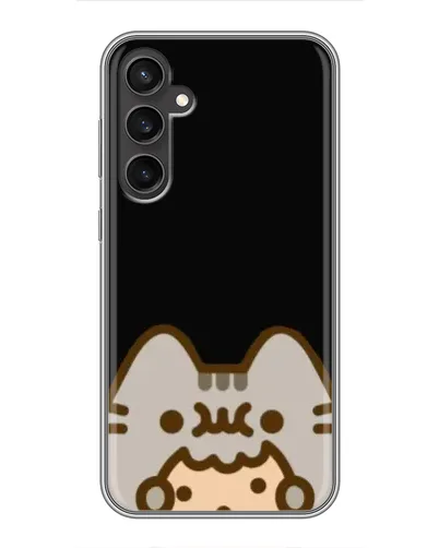 Чохол для Samsung Galaxy S23 з картинкою «Пушин на чорному» Чохол для Samsung Galaxy S23 з картинкою «Пушин на чорному»