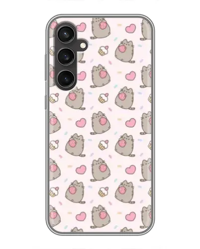 Чохол для Samsung Galaxy S23 з картинкою «Пушин та солодощі» Чохол для Samsung Galaxy S23 з картинкою «Пушин та солодощі»