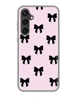 Чохол для Samsung Galaxy S23 з картинкою «Чорні банти Coquette» Чохол для Samsung Galaxy S23 з картинкою «Чорні банти Coquette»