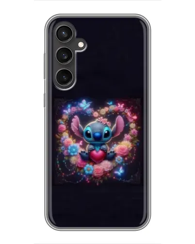 Чохол для Samsung Galaxy S23 з картинкою «Stitch у квітах» Чохол для Samsung Galaxy S23 з картинкою «Stitch у квітах»