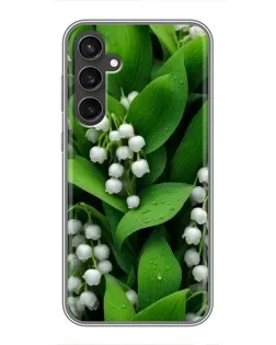 Чохол для Samsung Galaxy S23 з картинкою «Конвалії в зелені»