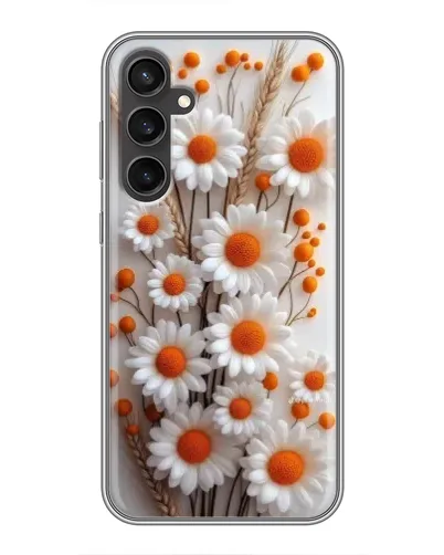 Чохол для Samsung Galaxy S23 з картинкою «Білі сухоцвіти» Чохол для Samsung Galaxy S23 з картинкою «Білі сухоцвіти»