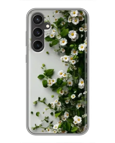 Чохол для Samsung Galaxy S23 з картинкою «Гілка дрібних білих квітів» Чохол для Samsung Galaxy S23 з картинкою «Гілка дрібних білих квітів»