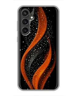 Чохол для Samsung Galaxy S23 з картинкою «Вогняна зоряна хвиля»