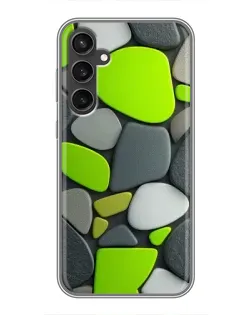 Чехол для Samsung Galaxy S23 с картинкой «Яркая неоновая галька» Чехол для Samsung Galaxy S23 с картинкой «Яркая неоновая галька»
