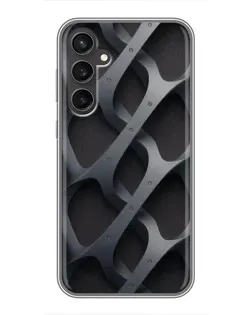 Чехол для Samsung Galaxy S23 с картинкой «Объемное серое плетение» Чехол для Samsung Galaxy S23 с картинкой «Объемное серое плетение»