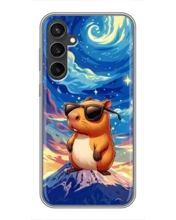 Чохол для Samsung Galaxy S23 з картинкою «Капібара Ван Гога»