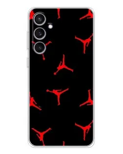 Чехол для Samsung Galaxy S24 FE с картинкой «Jordan Red Pattern» Чехол для Samsung Galaxy S24 FE с картинкой «Jordan Red Pattern»