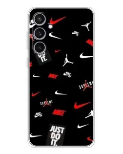 Чехол для Samsung Galaxy S24 FE с картинкой «Nike Mix Pattern» Чехол для Samsung Galaxy S24 FE с картинкой «Nike Mix Pattern»