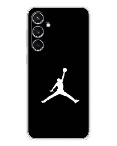 Чехол для Samsung Galaxy S24 FE с картинкой «Jordan Silhouette»