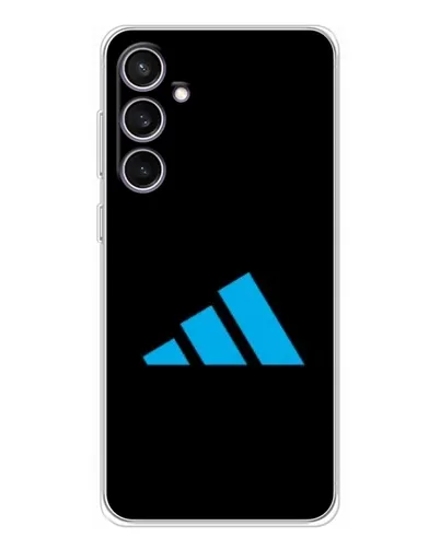 Чехол для Samsung Galaxy S24 FE с картинкой «Adidas Cyan Logo» Чехол для Samsung Galaxy S24 FE с картинкой «Adidas Cyan Logo»