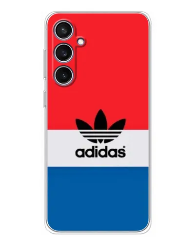 Чехол для Samsung Galaxy S24 FE с картинкой «Ретро блоки Adidas» Чехол для Samsung Galaxy S24 FE с картинкой «Ретро блоки Adidas»