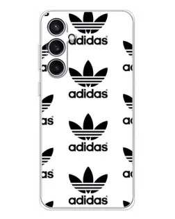 Чехол для Samsung Galaxy S24 FE с картинкой «Adidas Pattern» Чехол для Samsung Galaxy S24 FE с картинкой «Adidas Pattern»