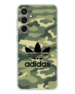 Чехол для Samsung Galaxy S24 FE с картинкой «Милитари стиль Adidas» Чехол для Samsung Galaxy S24 FE с картинкой «Милитари стиль Adidas»