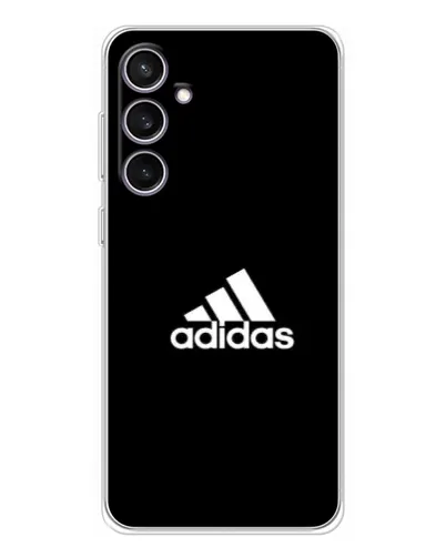 Чехол для Samsung Galaxy S24 FE с картинкой «Черная классика Adidas» Чехол для Samsung Galaxy S24 FE с картинкой «Черная классика Adidas»