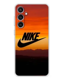 Чехол для Samsung Galaxy S24 FE с картинкой «Nike — вечерний горизонт» Чехол для Samsung Galaxy S24 FE с картинкой «Nike — вечерний горизонт»