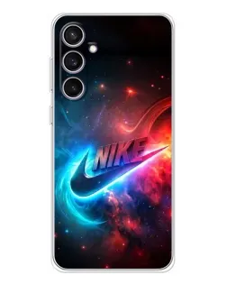 Чехол для Samsung Galaxy S24 FE с картинкой «Огненный логотип Nike» Чехол для Samsung Galaxy S24 FE с картинкой «Огненный логотип Nike»