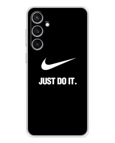Чехол для Samsung Galaxy S24 FE с картинкой «Классический принт Nike»