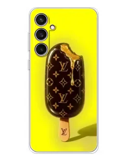 Чехол для Samsung Galaxy S24 FE с картинкой «Мороженое от LV»