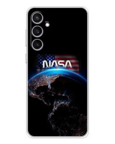 Чехол для Samsung Galaxy S24 FE с картинкой «Земля из космоса NASA» Чехол для Samsung Galaxy S24 FE с картинкой «Земля из космоса NASA»