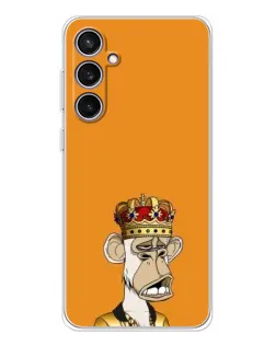 Чехол для Samsung Galaxy S24 FE с картинкой «Золотая обезьяна Bored Ape» Чехол для Samsung Galaxy S24 FE с картинкой «Золотая обезьяна Bored Ape»