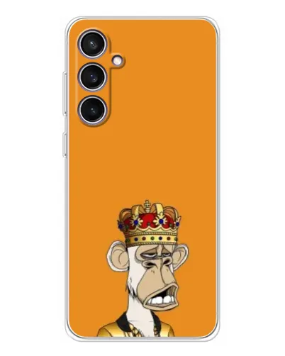 Чехол для Samsung Galaxy S24 FE с картинкой «Золотая обезьяна Bored Ape» Чехол для Samsung Galaxy S24 FE с картинкой «Золотая обезьяна Bored Ape»