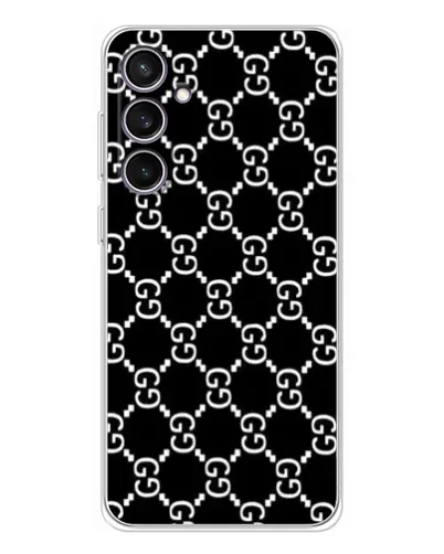 Чехол для Samsung Galaxy S24 FE с картинкой «Gucci — сетчатый паттерн» Чехол для Samsung Galaxy S24 FE с картинкой «Gucci — сетчатый паттерн»