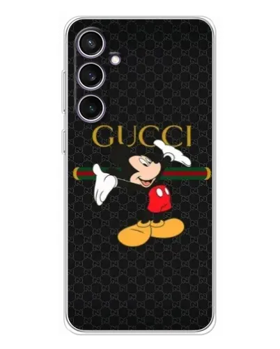 Чехол для Samsung Galaxy S24 FE с картинкой «Микки Маус Gucci» Чехол для Samsung Galaxy S24 FE с картинкой «Микки Маус Gucci»