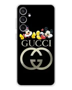 Чехол для Samsung Galaxy S24 FE с картинкой «Gucci — герои Disney» Чехол для Samsung Galaxy S24 FE с картинкой «Gucci — герои Disney»