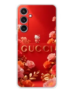 Чехол для Samsung Galaxy S24 FE с картинкой «Gucci — золотой сад» Чехол для Samsung Galaxy S24 FE с картинкой «Gucci — золотой сад»