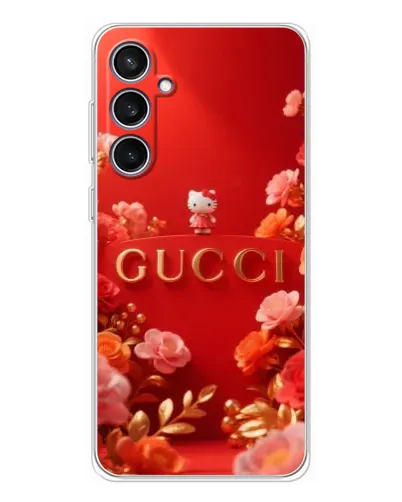 Чехол для Samsung Galaxy S24 FE с картинкой «Gucci — золотой сад» Чехол для Samsung Galaxy S24 FE с картинкой «Gucci — золотой сад»