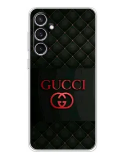 Чехол для Samsung Galaxy S24 FE с картинкой «Gucci — стеганый черный» Чехол для Samsung Galaxy S24 FE с картинкой «Gucci — стеганый черный»