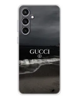Чехол для Samsung Galaxy S24 FE с картинкой «Gucci — морской прибой» Чехол для Samsung Galaxy S24 FE с картинкой «Gucci — морской прибой»