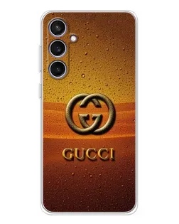 Чехол для Samsung Galaxy S24 FE с картинкой «Gucci — солнечный градиент» Чехол для Samsung Galaxy S24 FE с картинкой «Gucci — солнечный градиент»
