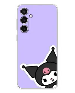Чехол для Samsung Galaxy S24 FE с картинкой «Забавная Kuromi»