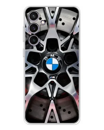 Чехол для Samsung Galaxy S24 FE с картинкой «BMW — деталь диска»