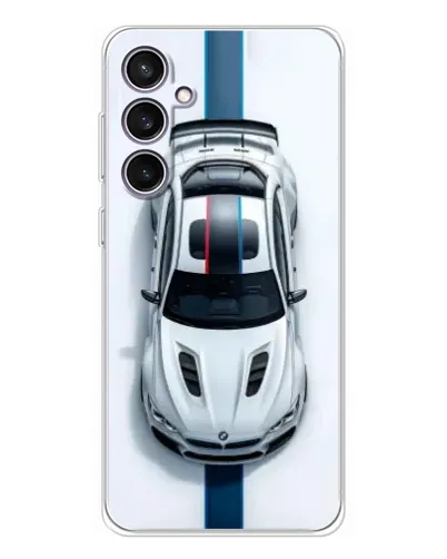 Чехол для Samsung Galaxy S24 FE с картинкой «Вид сверху — BMW M»