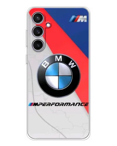 Чехол для Samsung Galaxy S24 FE с картинкой «BMW Performance стиль»