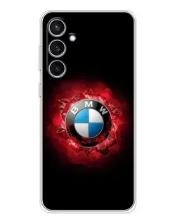 Чехол для Samsung Galaxy S24 FE с картинкой «Логотип BMW — вспышка» Чехол для Samsung Galaxy S24 FE с картинкой «Логотип BMW — вспышка»