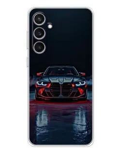 Чехол для Samsung Galaxy S24 FE с картинкой «BMW на мокрой дороге» Чехол для Samsung Galaxy S24 FE с картинкой «BMW на мокрой дороге»