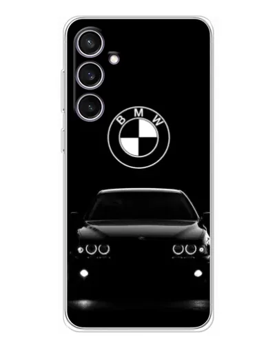 Чехол для Samsung Galaxy S24 FE с картинкой «BMW — взгляд из темноты»