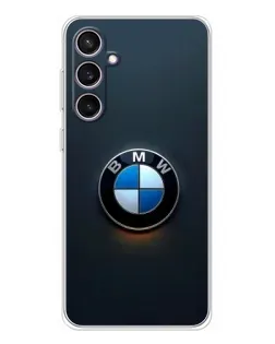 Чехол для Samsung Galaxy S24 FE с картинкой «Логотип BMW — минимализм» Чехол для Samsung Galaxy S24 FE с картинкой «Логотип BMW — минимализм»