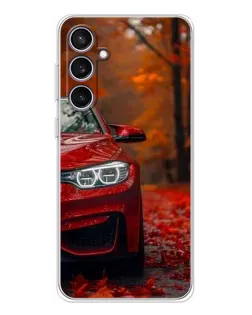 Чехол для Samsung Galaxy S24 FE с картинкой «Осенняя BMW M4» Чехол для Samsung Galaxy S24 FE с картинкой «Осенняя BMW M4»